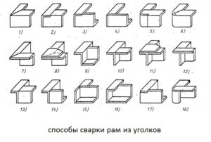 Сварка изделий из металлического уголка