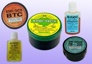 Популярные флюсы для пайки
