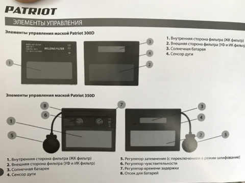 О покупке сварочной маски Patriot 350D